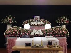 生花祭壇葬儀施工写真