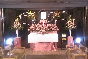 横浜市戸塚斎場・通夜・告別式のあるお葬式での写真・家族葬・密葬・一般葬イメージ
