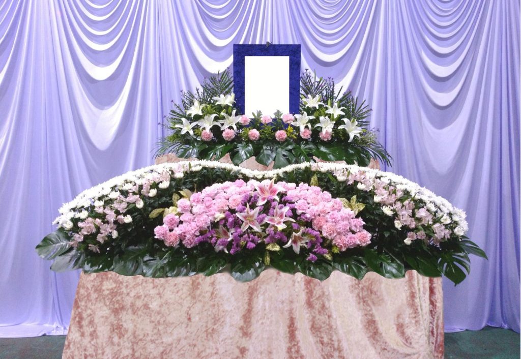 生花祭壇・美翔ピンク